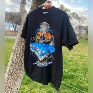 Black low rider shirt